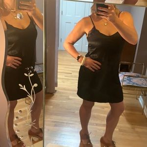 Jenni Kayne Slip Dress Black